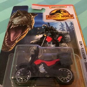 Matchbox Jurassic World Speed Striker Motorcycle